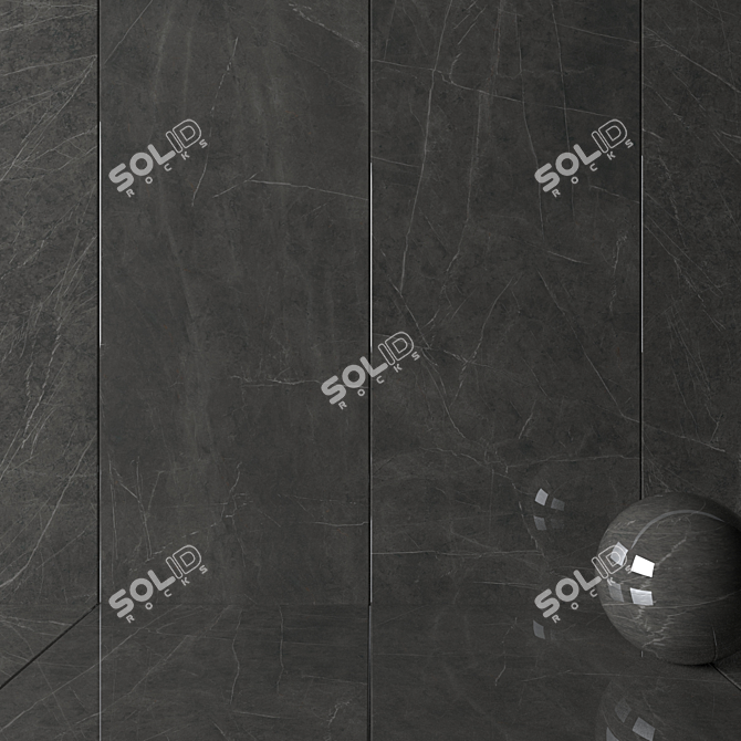 ATLAS MARVEL Grey Stone 4K Wall/Floor Tiles 3D model image 2