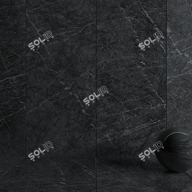 Dream Grigio Intenso: 4K HD Tiles for Walls and Floors 3D model image 3