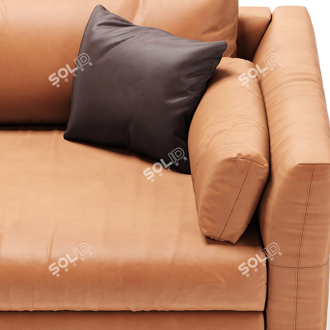 Elegant Cantori Montecarlo Sofa 3D model image 2