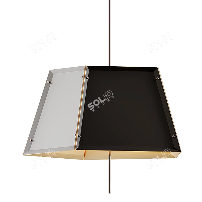 Title: Penta S-30 Bover Pendant Light 3D model image 5