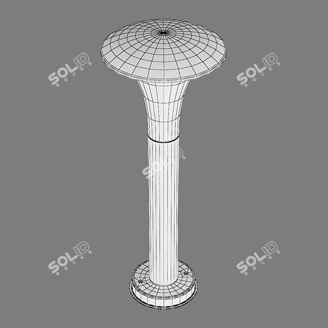 Arroto Lightstar LED Outdoor Street Lamp 3D model image 3