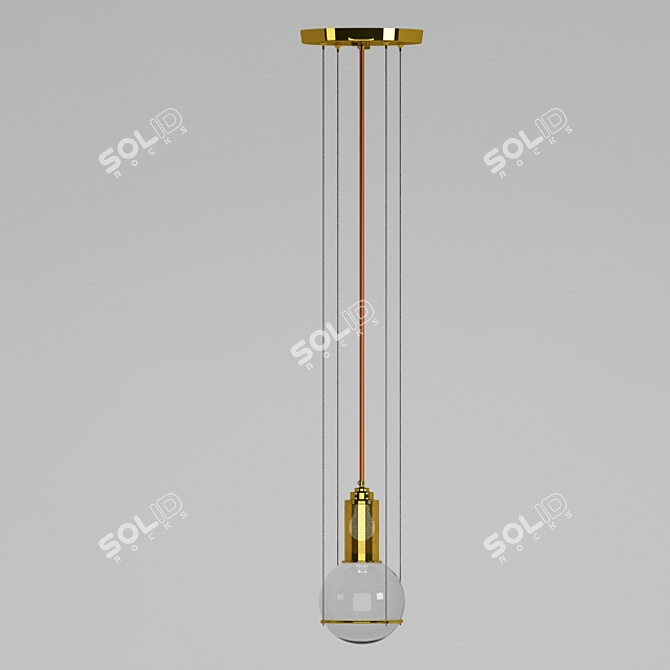 Lot: Modern Design Lamps 3D model image 1