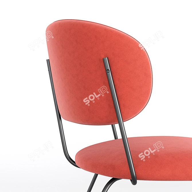 NIKITA Softline Lounge Chair with Less Coffee Table 3D model image 2