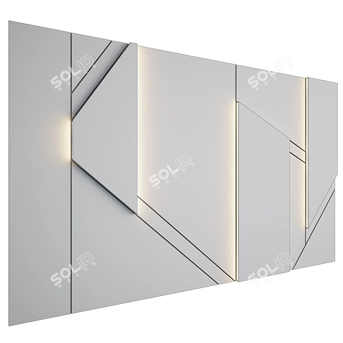 Archived Wall Panel 3D Models 3D model image 3