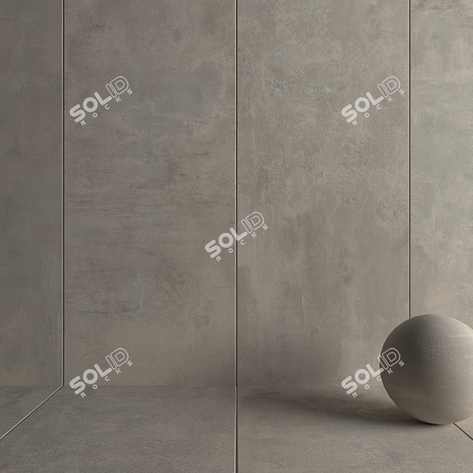 Boost White Wall Tiles: 4K UHD Multi-Texture 3D model image 3