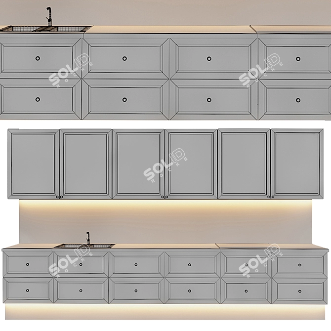 Versatile Kitchen Essentials 3D model image 4