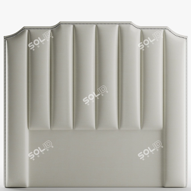 Elegant Rita Headboard: Luxurious Andrew Martin Design 3D model image 2