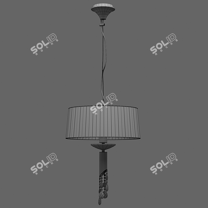 Tiffany Chandelier by Mantra 3D model image 2