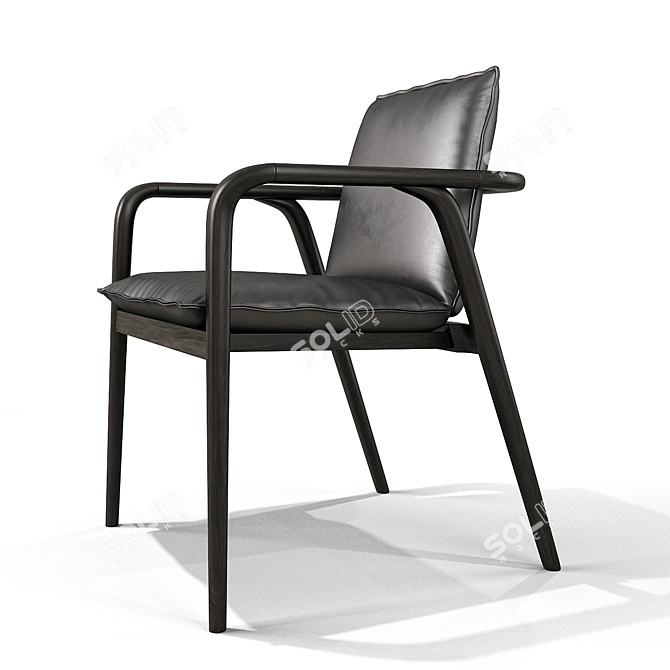 Elegant Moore Chair | Stylish Design & Comfort 3D model image 1