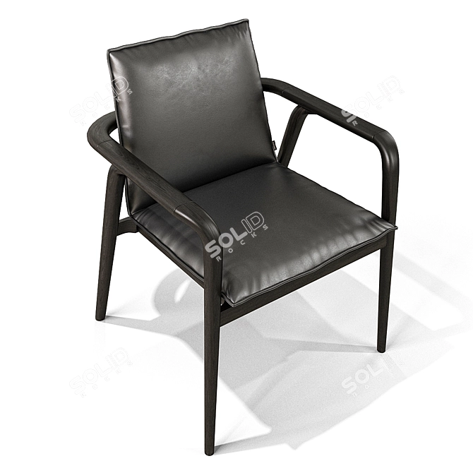 Elegant Moore Chair | Stylish Design & Comfort 3D model image 2