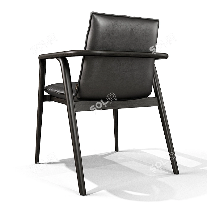 Elegant Moore Chair | Stylish Design & Comfort 3D model image 3