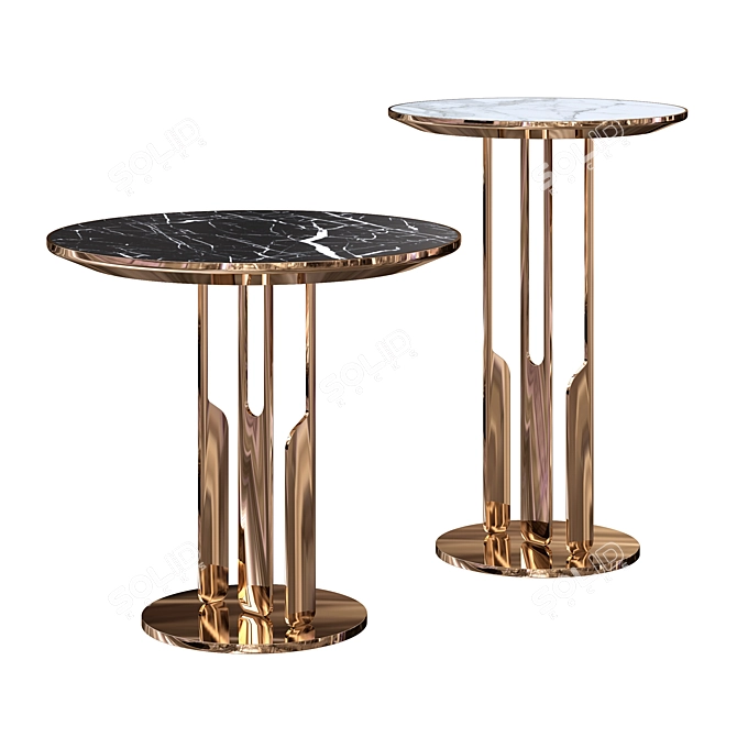 Sleek & Stylish Coffee Tables for Any Space 3D model image 1