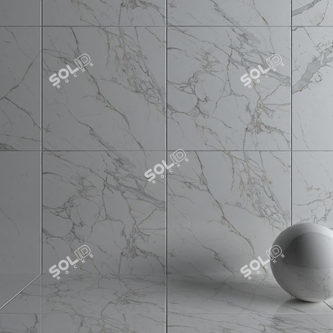 ATLAS MARVEL CALACATTA EXTRA Wall Tiles 3D model image 3