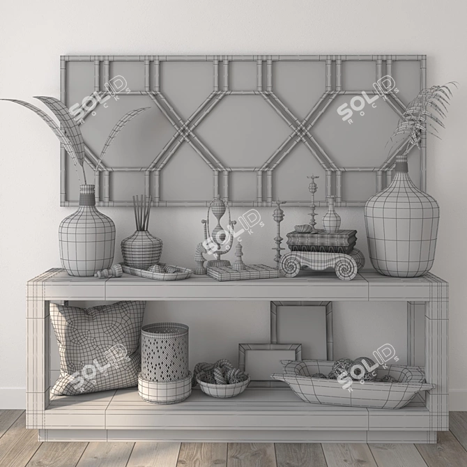 Coastal Decor Set
Nautical Vibes Collection 3D model image 2