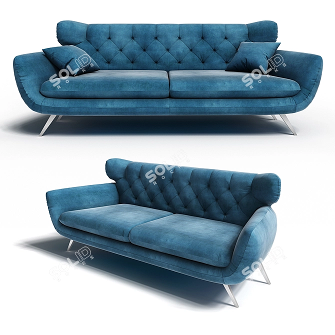 Sherwood Straight Sofa 3D model image 2