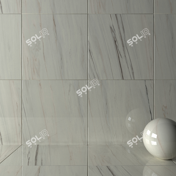 Atlas Marvel Dream Bianco Wall Tiles 3D model image 2