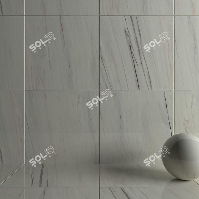 Atlas Marvel Dream Bianco Wall Tiles 3D model image 3