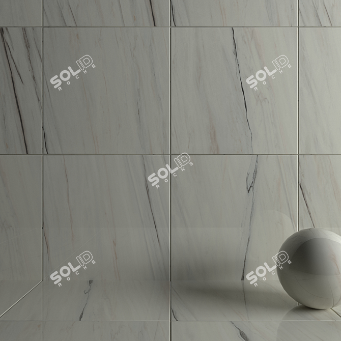 4K Dream Bianco Wall Tiles 3D model image 3