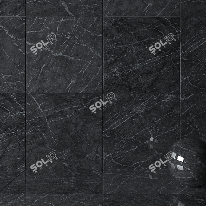 ATLAS MARVEL Grigio Intenso Wall Tiles 3D model image 2