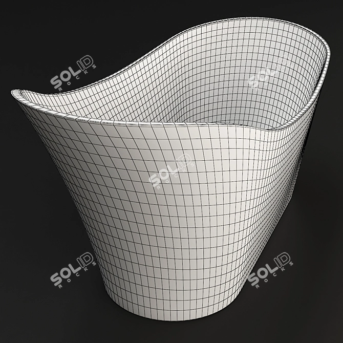 Luxurious Belbagno BB64 Bathtub 3D model image 3