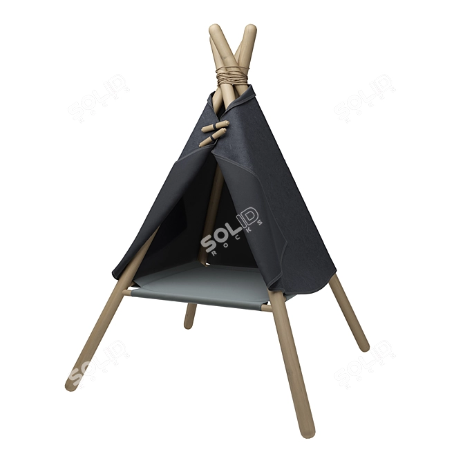 Tinker Adventure Tent: Lightweight and Durable 3D model image 1