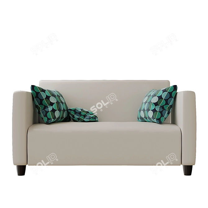 Modern Comfort: IKEA CLUB Sofa 3D model image 3