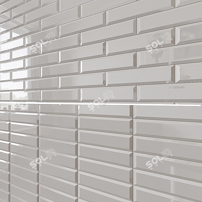 Brick Atelier Ceramic Wall Tiles 3D model image 3