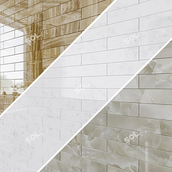 Atlas Concorde Brick Atelier - Elegant Wall Tiles 3D model image 3
