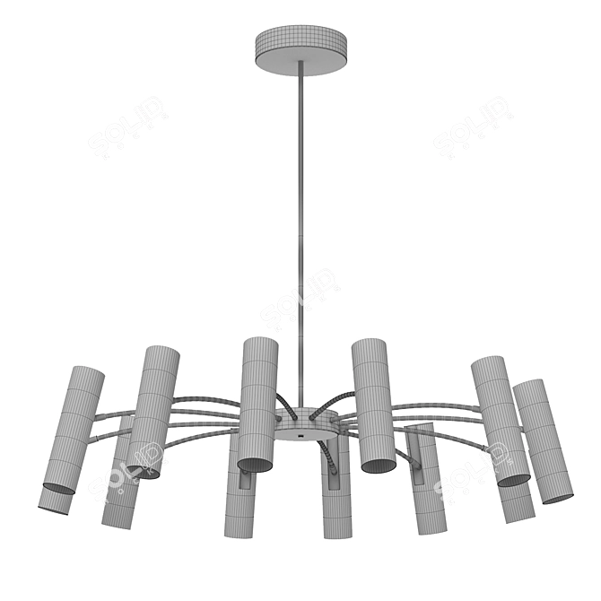 Elmast Designer Lamp - DG-180 3D model image 2