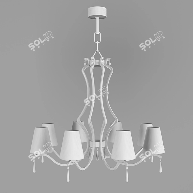 Elegant Illumination: Sinuosa EX06 3D model image 3