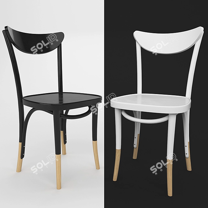 2013 Vienna Chair: Elegant & Versatile 3D model image 1