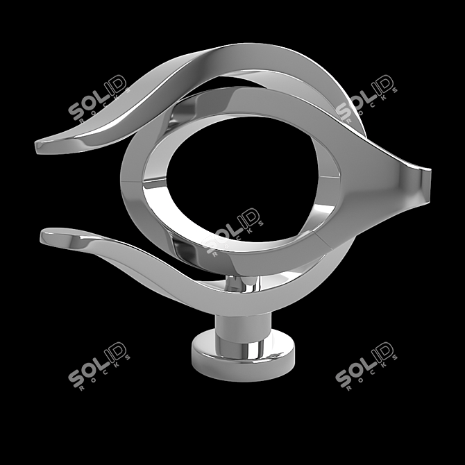 Jaquar Tiara Artize Tia Chrome Faucet 3D model image 3