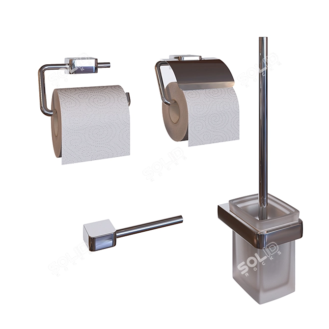 Emco Trend Bathroom Accessories 3D model image 2