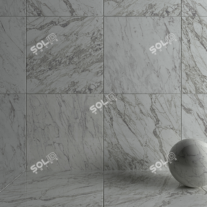 Marvel Pro Statuario Wall/Floor Tiles 3D model image 3