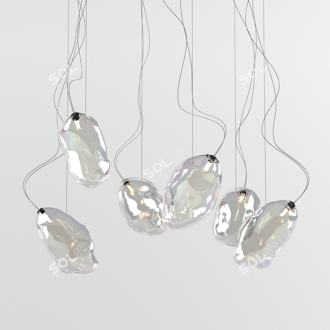 Cattelan Pendant Ceiling Light 3D model image 1