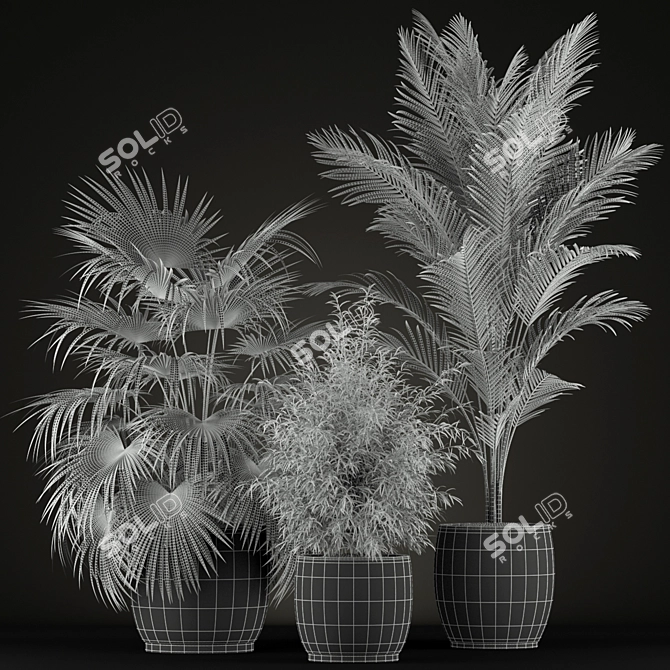 199 Plants Collection: Lush and Vibrant Greenery 3D model image 2