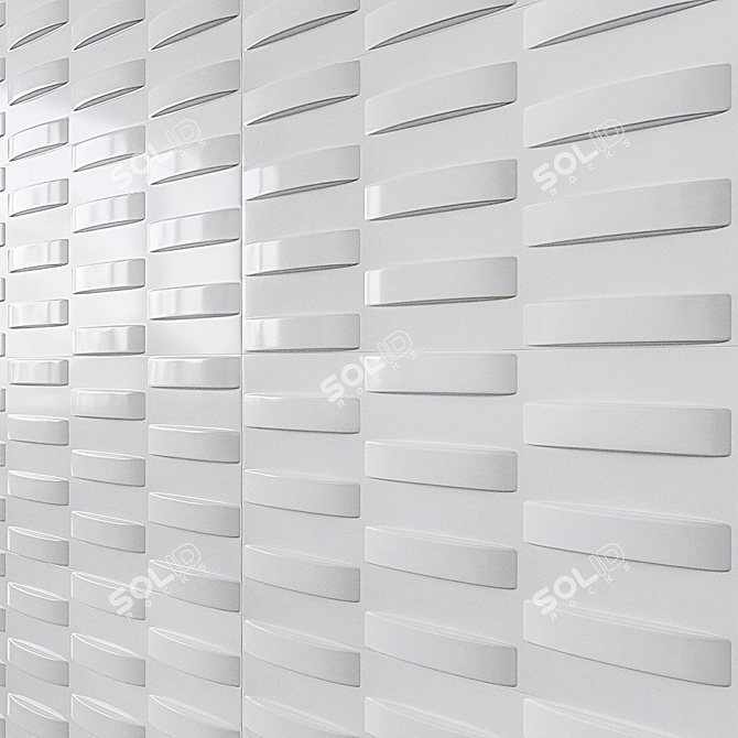 ATLAS CONCORDE DWELL 3D Wall Tiles 3D model image 2