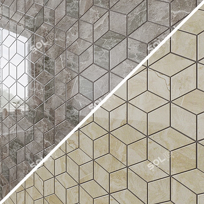 Luxurious Marble: ATLAS CONCORDE Marvel Pro Mosaic 3D model image 3