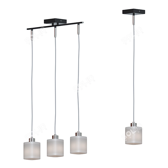 Modern Pendant Lamp: Costanzo LSL-9006 3D model image 1