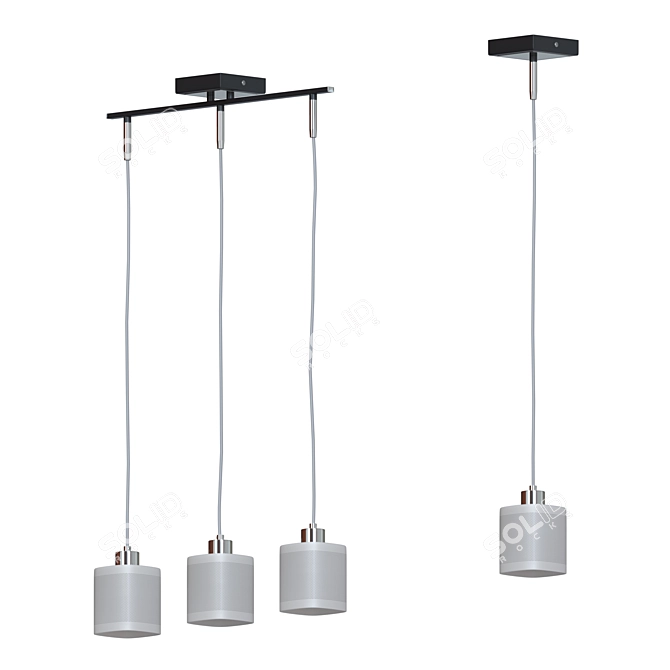 Modern Pendant Lamp: Costanzo LSL-9006 3D model image 2