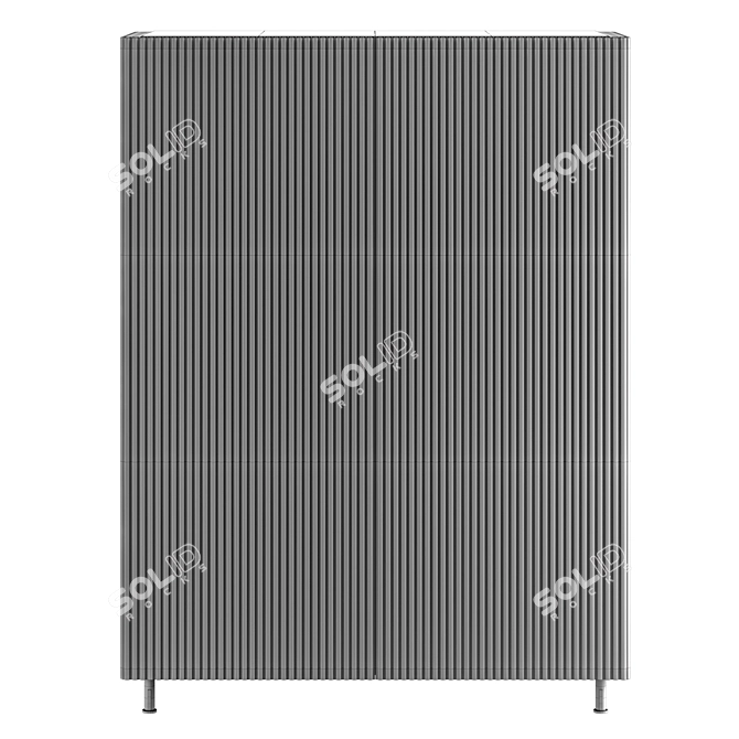 Aero Ottone Vintage - Timeless Elegance 3D model image 2