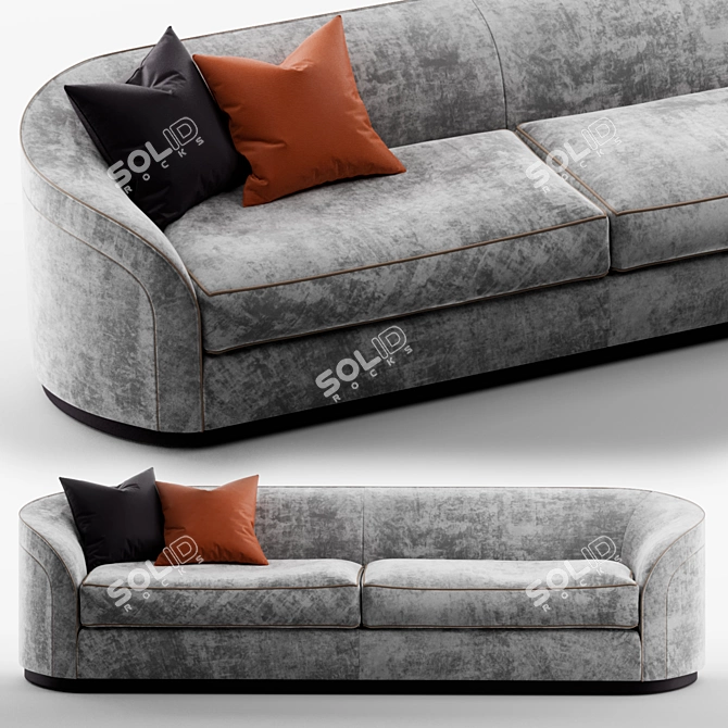 Modern Elegance: Anderson Sofa 3D model image 1