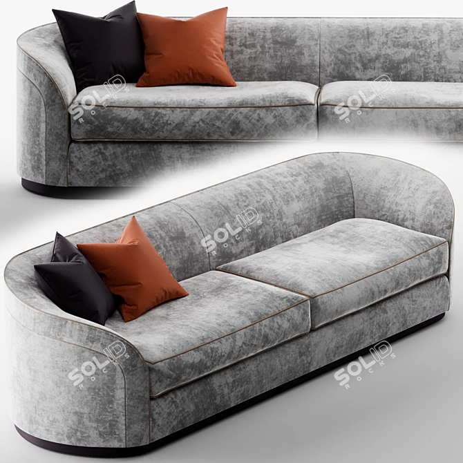 Modern Elegance: Anderson Sofa 3D model image 2