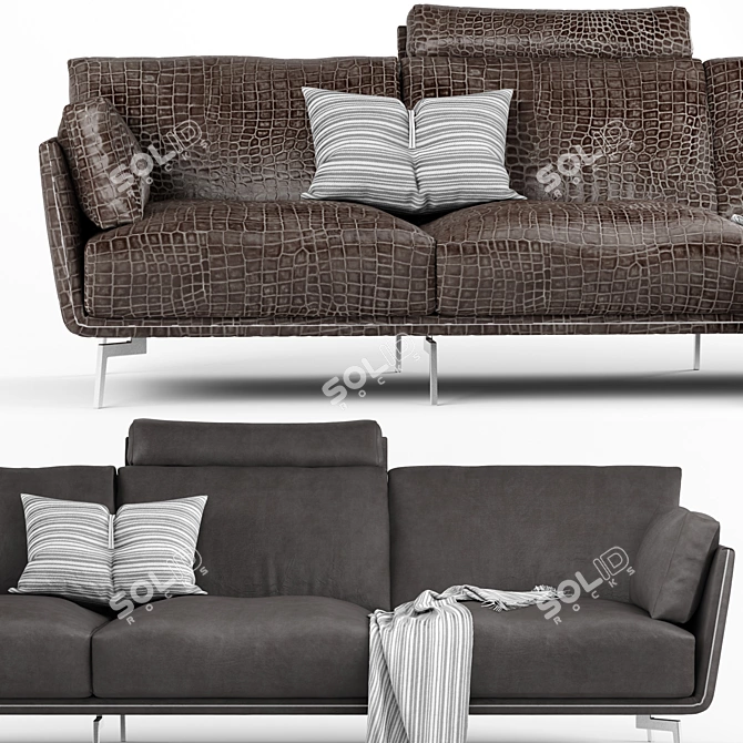 Sofa Ralph GAMMA (Диван Ralph GAMMA)
 Modern Design for Ultimate Comfort 3D model image 2