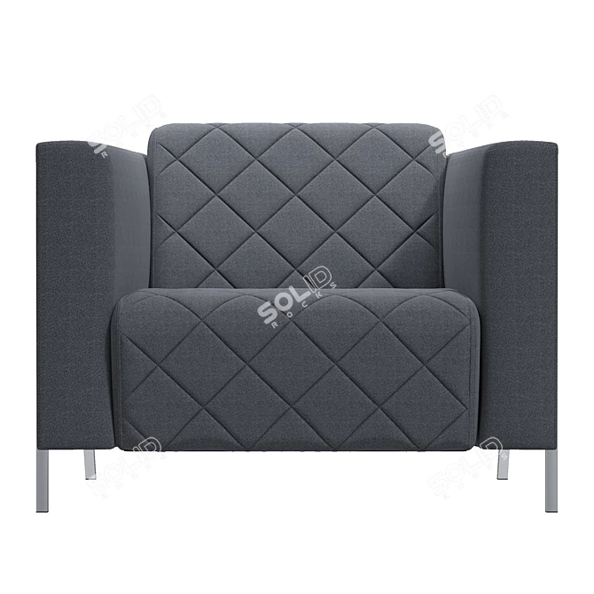 ErgoComfort VISPO Office Chair 3D model image 2