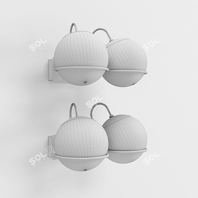 Astep Le Sfere: Elegant Lighting 3D model image 3