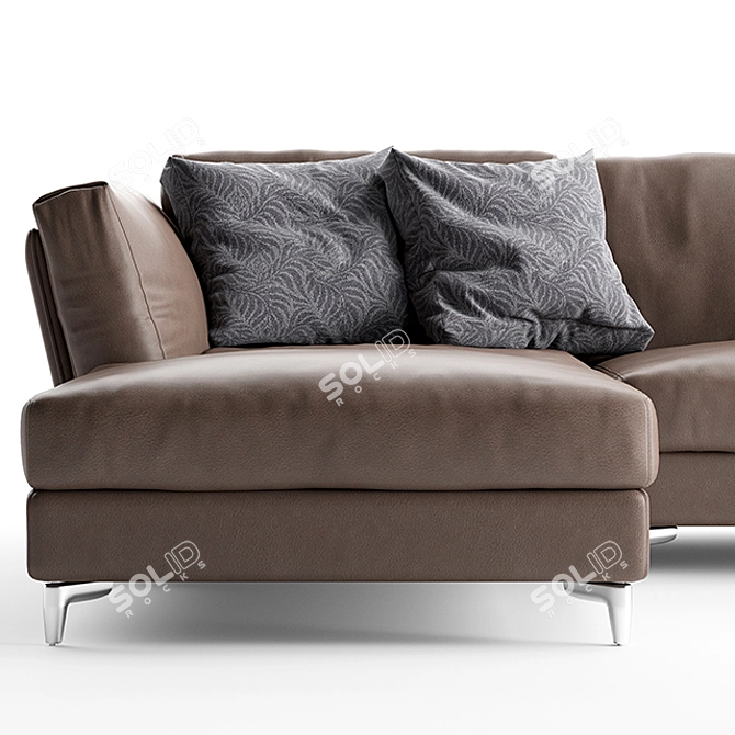 Contemporary Bahia Sofa by Alivar 3D model image 2