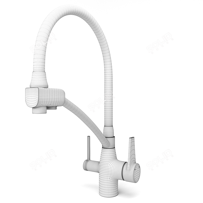 Lemark Comfort Mixer - Stylish and Functional 3D model image 3