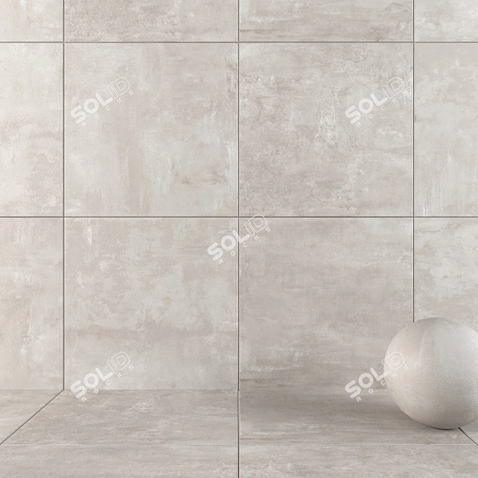 Boost Pearl Wall/Floor Tiles 3D model image 1