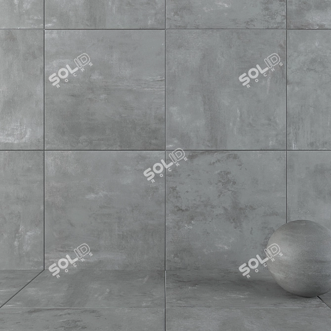 Smoke Boost Wall Tiles 357 3D model image 1